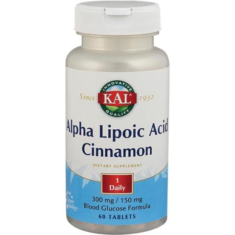 Comprar online CINNAMON & ALPHA LIPOIC ACID 60 Caps de KAL. Imagen 1