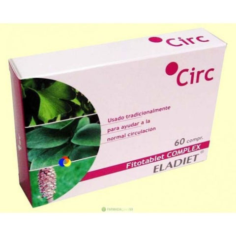 Comprar online CIRC FITOTABLET COMPLEX 60 Comp de ELADIET. Imagen 1