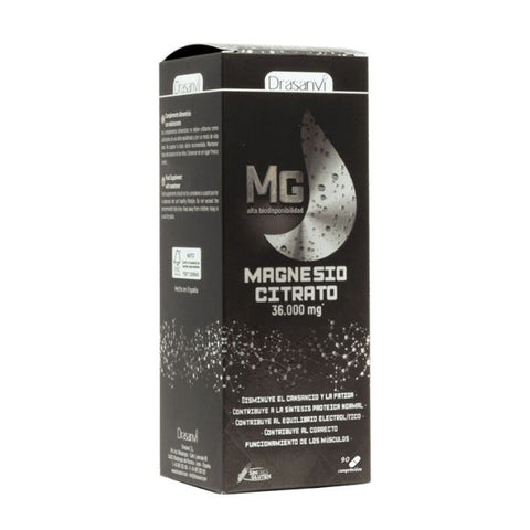 Comprar online CITRATO DE MAGNESIO 90 Comp de DRASANVI. Imagen 1