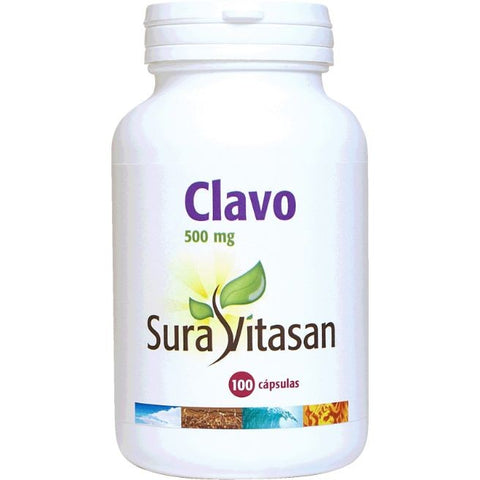 Comprar online CLAVO 500 mg 100 Caps de SURA VITASAN. Imagen 1