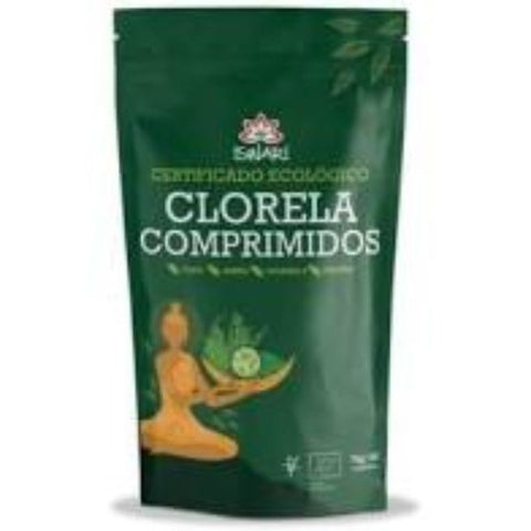 Comprar online CLORELA COMPRIMIDOS BIO 70 gr 140 Tabletas de ISWARI. Imagen 1