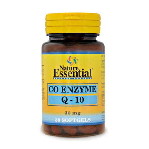 Comprar online CO ENZIMA Q 10 30 mg 30 Perlas de NATURE ESSENTIAL. Imagen 1