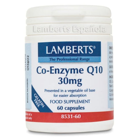 Comprar online CO ENZIMA Q10 30 mg 60 Caps de LAMBERTS. Imagen 1