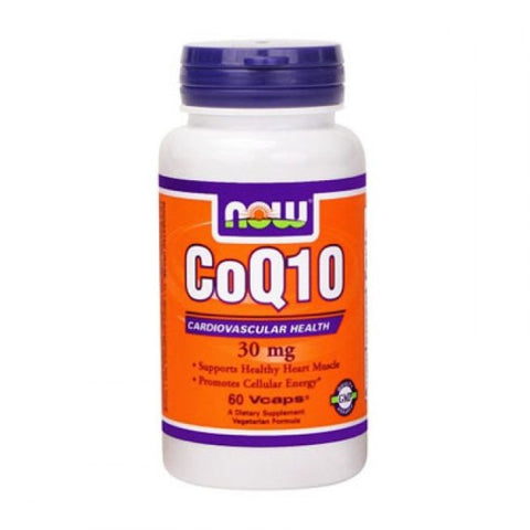 Comprar online CO Q10 30 mg 60 Caps de NOW. Imagen 1