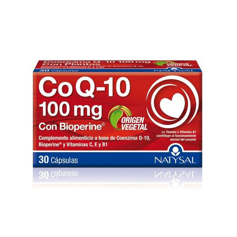 Comprar online COENZIMA Q10 100mg 30 Cap de NATYSAL. Imagen 1