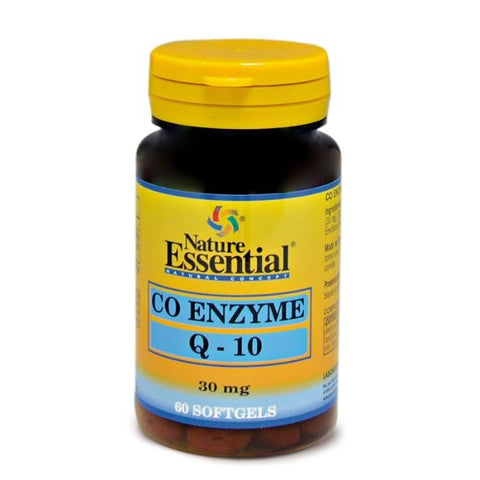 Comprar online CO-ENZYMA Q-10 30 mg 60 Perlas de NATURE ESSENTIAL. Imagen 1