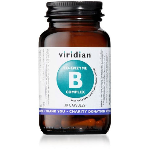 Comprar online CO-ENZYME B COMPLEX 30 Vcaps de VIRIDIAN. Imagen 1