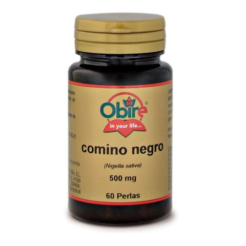 Comprar online COMINO NEGRO 500 mg 60 Perlas de OBIRE. Imagen 1