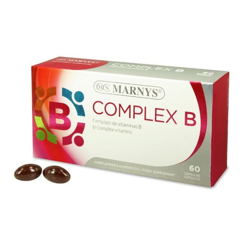 Comprar online COMPLEX B 60 Caps 505 mg de MARNYS. Imagen 1