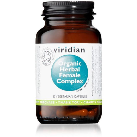 Comprar online COMPLEX HERBARIO MUJER BIO 30 Vcaps de VIRIDIAN. Imagen 1