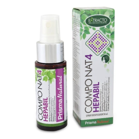 Comprar online COMPO-NAT 4 - HEPABIL SPRAY 50 ml de PRISMA NATURAL. Imagen 1
