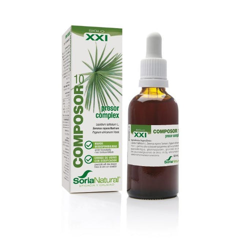 Comprar online COMPOSOR 10 PROSOR COMPLEX S XXI 50 ml de SORIA. Imagen 1