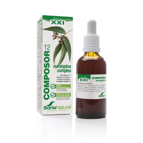 Comprar online COMPOSOR 12 EUCALYPTHUS S XXI 50 ml de SORIA. Imagen 1