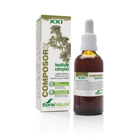 Comprar online COMPOSOR 25 LEPIDIUMS XXI 50 ml de SORIA. Imagen 1