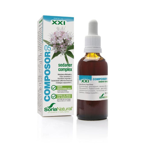 Comprar online COMPOSOR 5 SEDANER 50 ml de SORIA. Imagen 1
