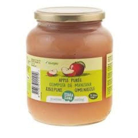 Comprar online COMPOTA DE MANZANA 700 g PURE DE MANZANA de TERRASANA. Imagen 1