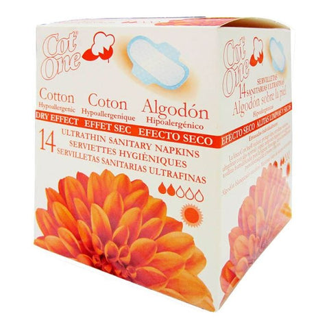 Comprar online COMPRESA ALAS DIA COT ONE 14 U. de COT ONE. Imagen 1