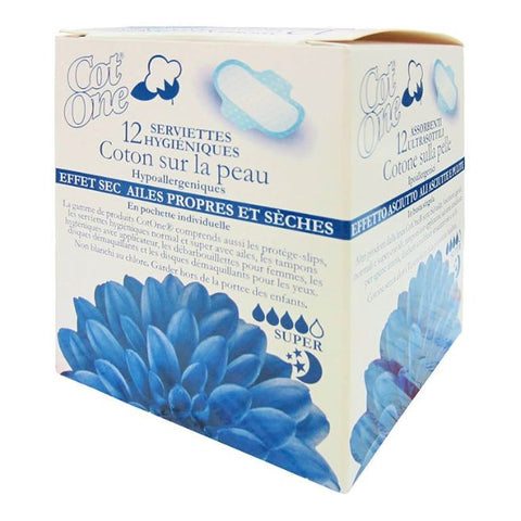 Comprar online COMPRESA ALAS NOCHE COT ONE 12 U. de COT ONE. Imagen 1