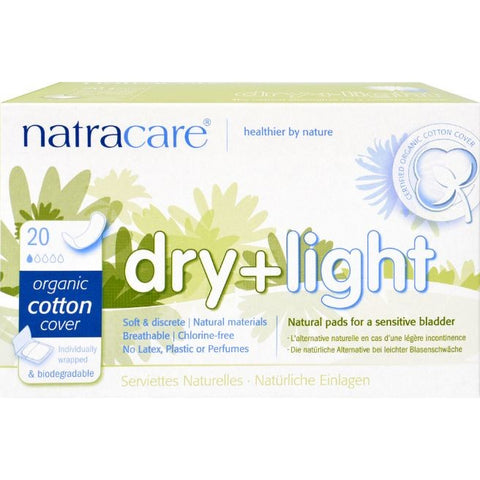 Comprar online COMPRESA LIGERA INCONTINENCIA (Plegada) Dry +Light de NATRACARE. Imagen 1