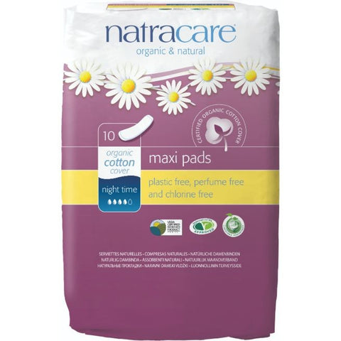 Comprar online COMPRESA NOCHE 10 unds de NATRACARE. Imagen 1