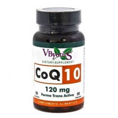 Comprar online COQ10 120 mg 50 Caps de VITALBIOTICS. Imagen 1