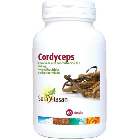 Comprar online CORDYCEPS 500 MG 60 Vcaps de SURA VITASAN. Imagen 1