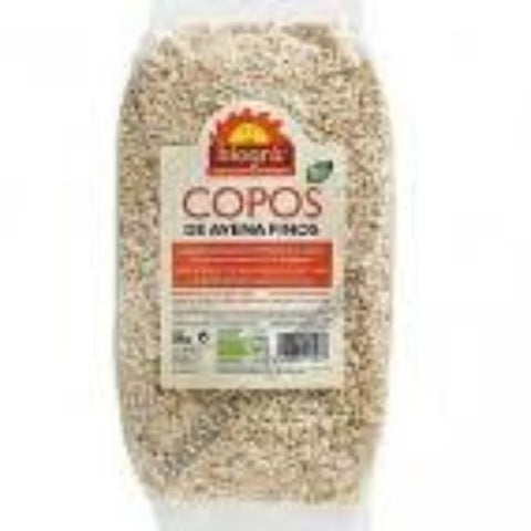 Comprar online COPOS DE AVENA BOLSA 500G de SORRIBAS. Imagen 1