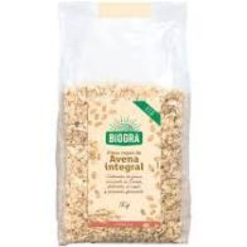 Comprar online COPOS DE AVENA FINOS INTEGRALES 1KG BIO de BIOGRÁ (SORRIBAS). Imagen 1