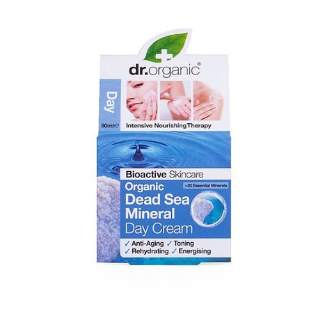 Comprar online CREMA DE DIA DE MINERALES MAR MUERTO 50 ml de DR ORGANIC. Imagen 1