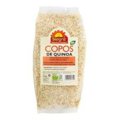Comprar online COPOS DE QUINOA 300G BIOGRA BIO de BIOGRÁ (SORRIBAS). Imagen 1