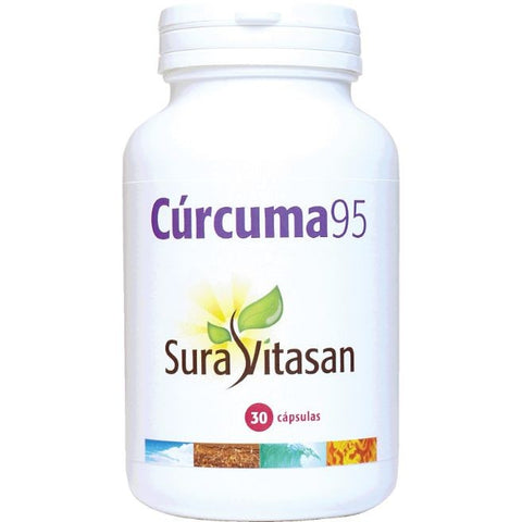 Comprar online CURCUMA 95%STD 30 Caps CON PIPERINA de SURA VITASAN. Imagen 1