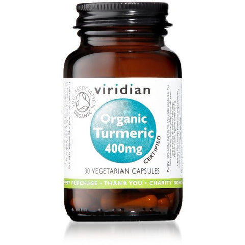 Comprar online CURCUMA BIO 400 mg 30 Vcaps de VIRIDIAN. Imagen 1