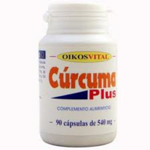 Comprar online CURCUMA PLUS 500 mg 90 Caps de OIKOS. Imagen 1
