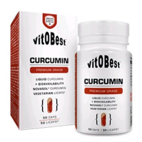 Comprar online CURCUMIN 50 Licaps de VIT.O.BEST. Imagen 1