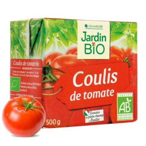 Comprar online COULIS DE TOMATE 500G de JARDIN BIO. Imagen 1