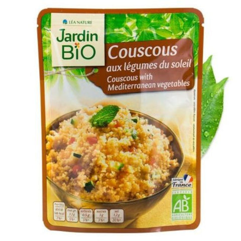 Comprar online COUSCOUS CON VERDURAS 220G de JARDIN BIO. Imagen 1