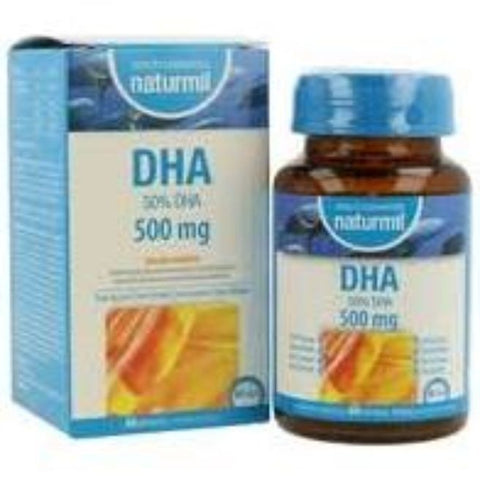 Comprar online DHA 50 mg 60 Perlas de NATURMIL. Imagen 1