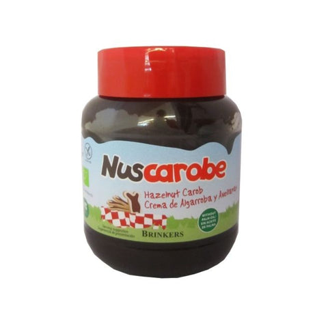 Comprar online CREMA ALGARROBA AVELLANAS NUSCAROBE 350G de NUSCAROBE. Imagen 1