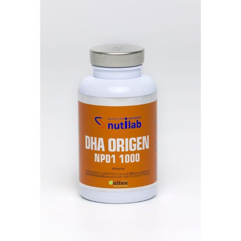 Comprar online DHA ORIGEN NPD1 1000 60 Perlas de NUTILAB-DHA. Imagen 1