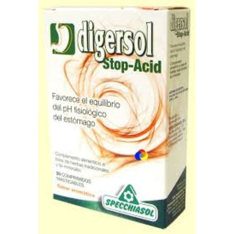 Comprar online DIGERSOL STOP-ACID - 20 COMP de SPECCHIASOL. Imagen 1