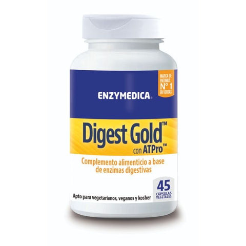 Comprar online DIGEST GOLD CON ATPro 45 Vcaps de ENZYMEDICA. Imagen 1