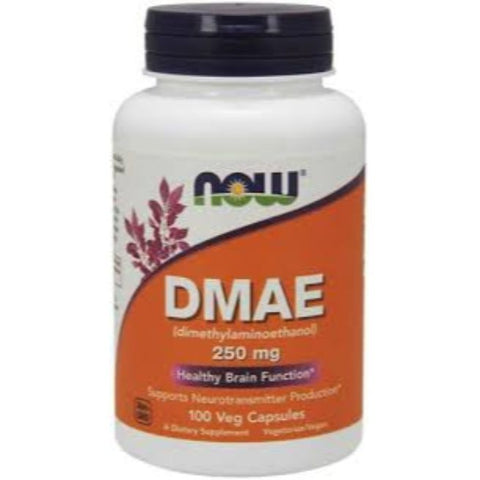 Comprar online DMAE 250 mg 100 caps de NOW. Imagen 1