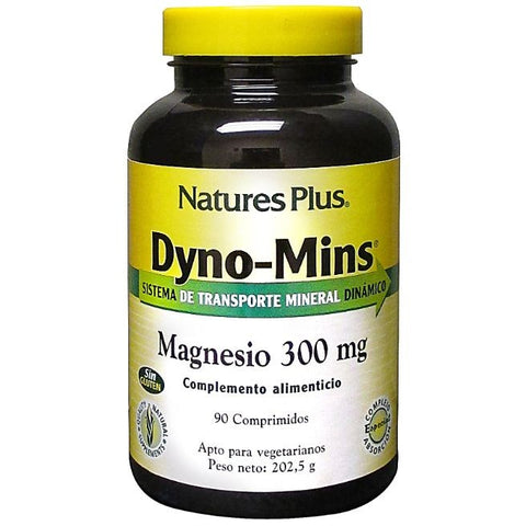 Comprar online DYNO MINS MAGNESIO 90 Comp de NATURES PLUS. Imagen 1