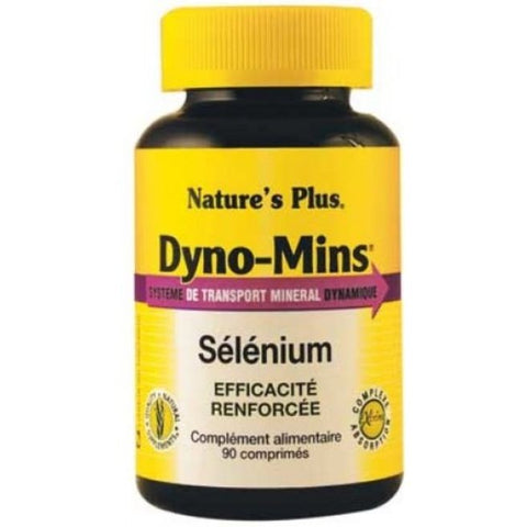 Comprar online DYNO-MINS SELENIO 90 Comp de NATURES PLUS. Imagen 1