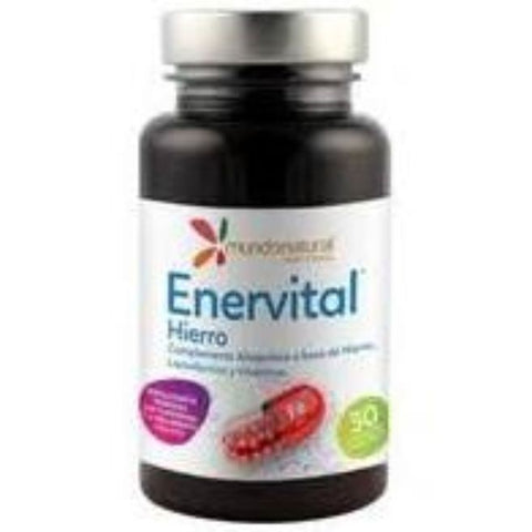 Comprar online ENERVITAL HIERRO 30 CAPS de MUNDO NATURAL. Imagen 1
