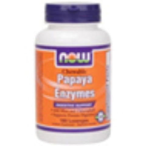 Comprar online ENZIMAS DE PAPAYA 180 Comp de NOW. Imagen 1