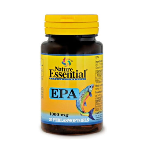 Comprar online EPA 1000 mg 30 Perlas de NATURE ESSENTIAL. Imagen 1