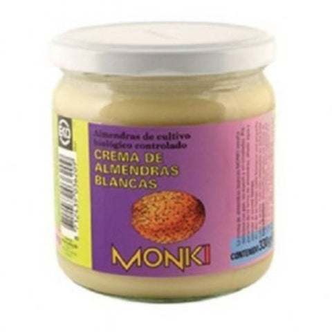 Comprar online CREMA DE ALMENDRAS BLANCAS MONKI 330 G BIO de MONKI. Imagen 1