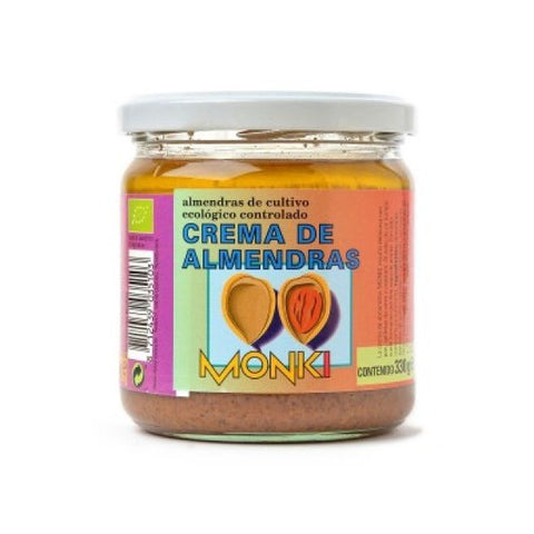 Comprar online CREMA DE ALMENDRAS MONKI 330 G BIO de MONKI. Imagen 1