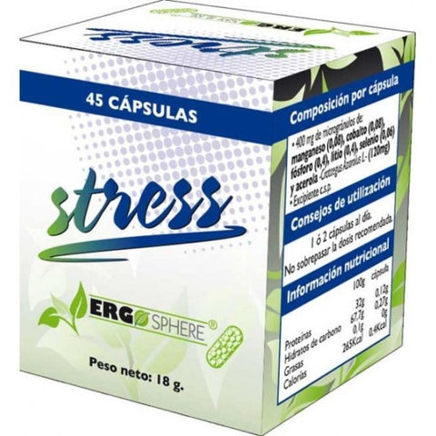 Comprar online ERGOSPHERE STRESS 45 Caps de ERGOSPHERE. Imagen 1